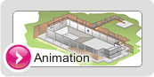 Animation kit piscine font plat