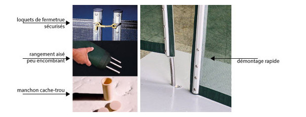 beethoven cloture de protection piscine - details