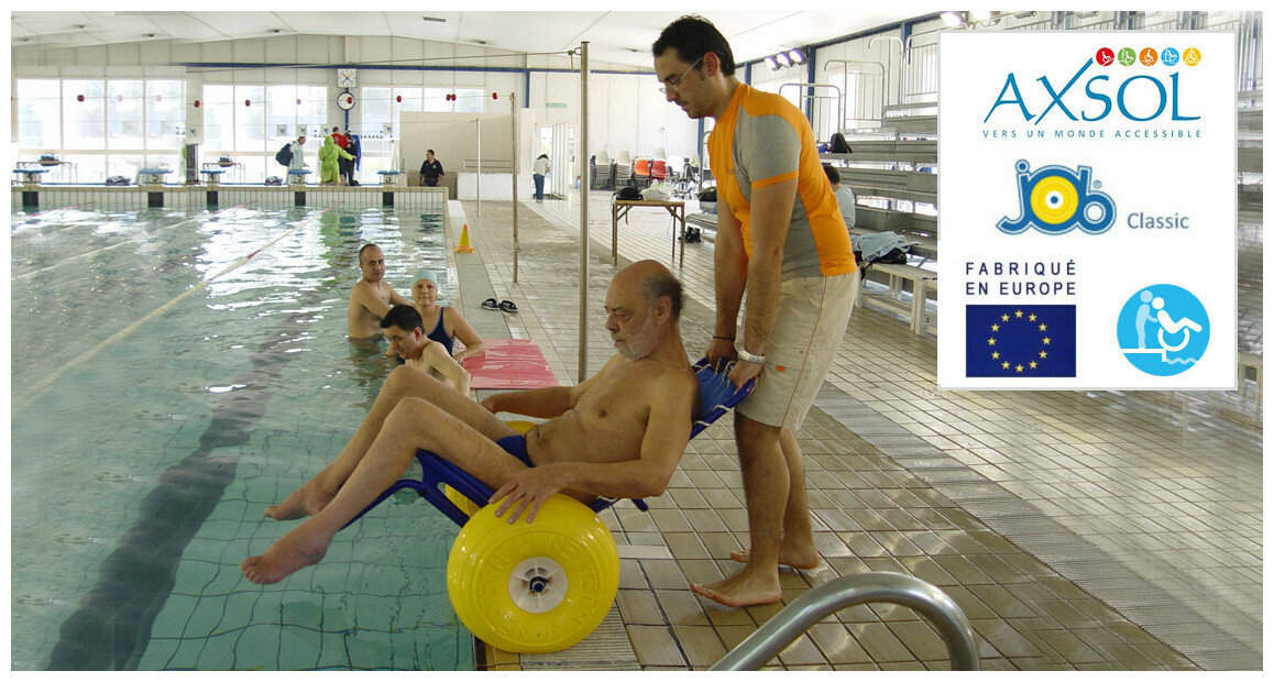 fauteuil de mise à l'eau démontable job classic