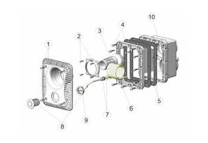 NCC piece a sceller vue eclatee