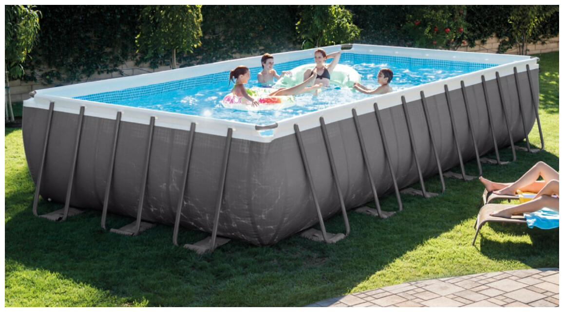 Piscine tubulaire XTR rectangle - 7.32 x 3.66 x 1.32 m rectangulaire