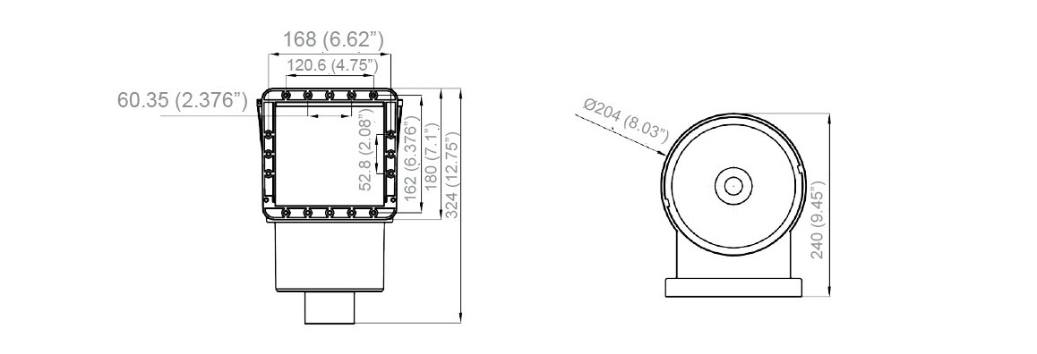 dimensions du skimmer petite meurtrière pour piscine bois