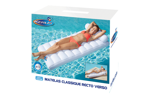 CARTON MATELAS CLASSIQUE RECTO VERSO