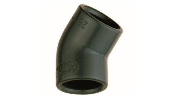 raccord PVC coude 45° femelle à coller