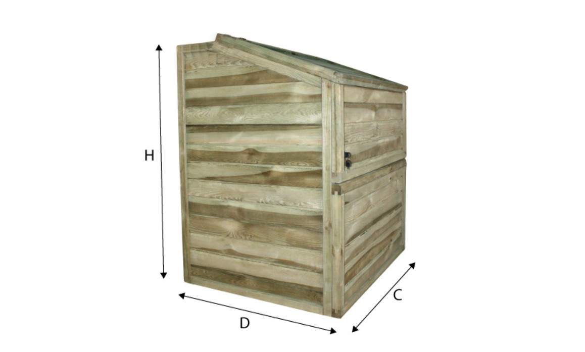 dimensions du coffre de filtration des piscines bois 