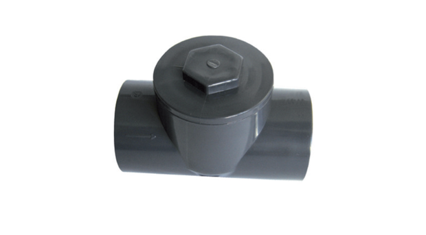 raccord hydraulique PVC - clapet anti-retour à battant