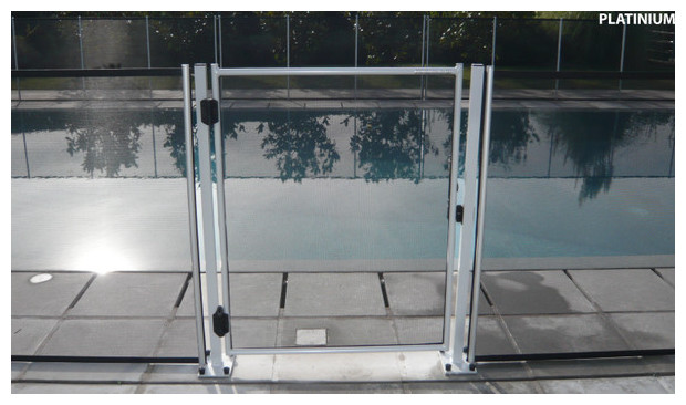 portillon - barriere de securite beethoven - fixation platine