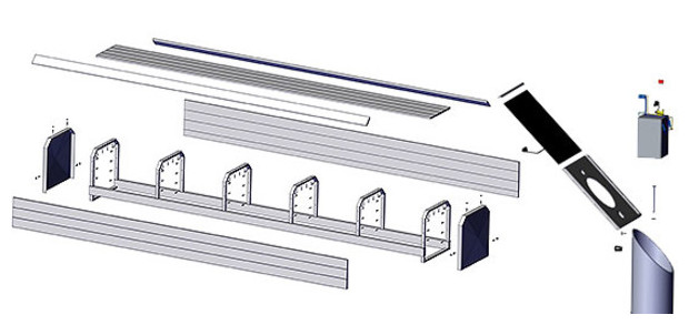 eclate banc pvc solaire afc