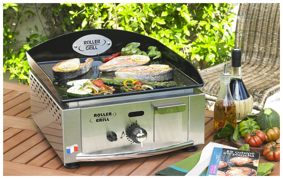 Plancha à gaz Roller Grill PL 400 G en situation