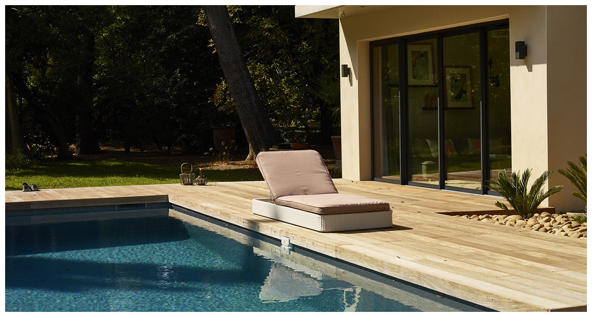 transat en résine tressée par hémisphère sunny 