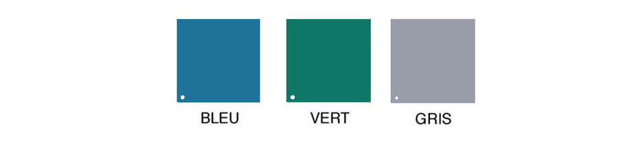 coloris de la bache opaque artic