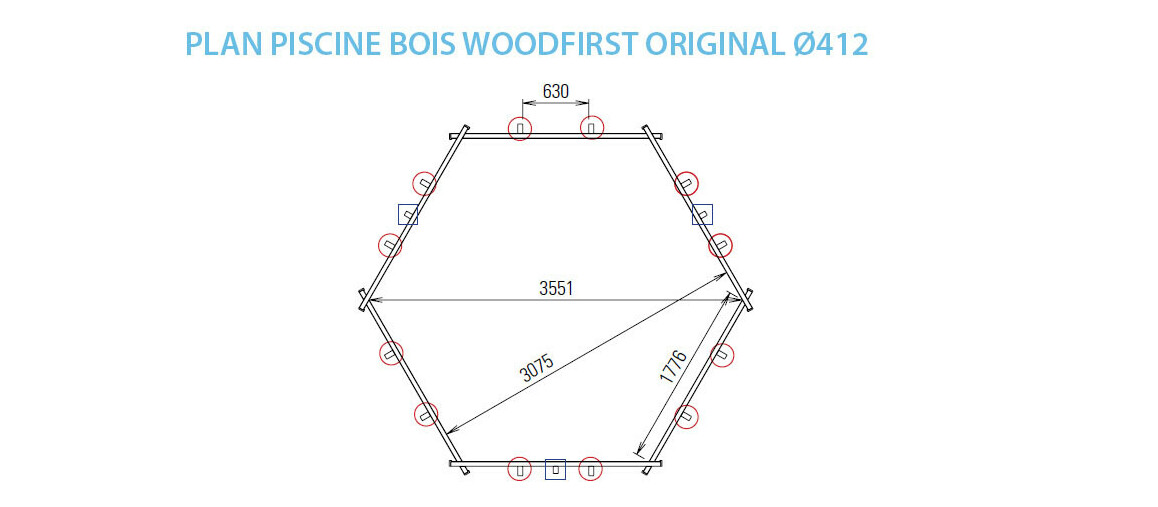plan piscine bois woodfirst originale Ø412