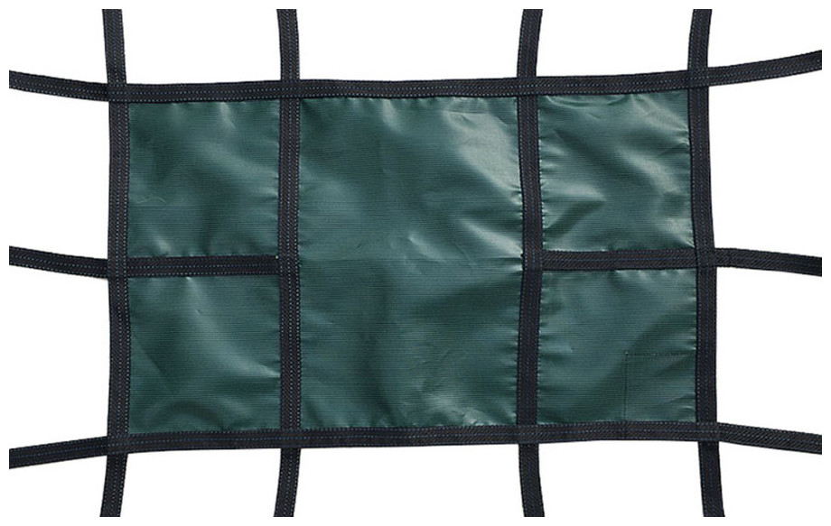 bâche hiver filet pour piscine blizzard luxe en situation