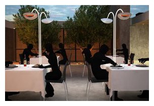 Phormalab - lampe hotdoor infrarouge sur pied double