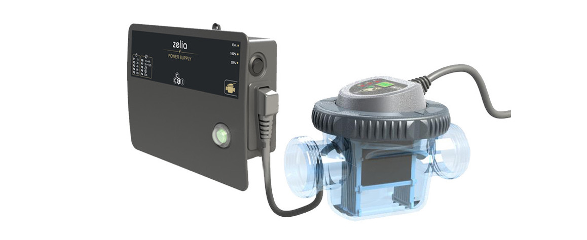 électrolyseur avec capot de commande zelia zlt