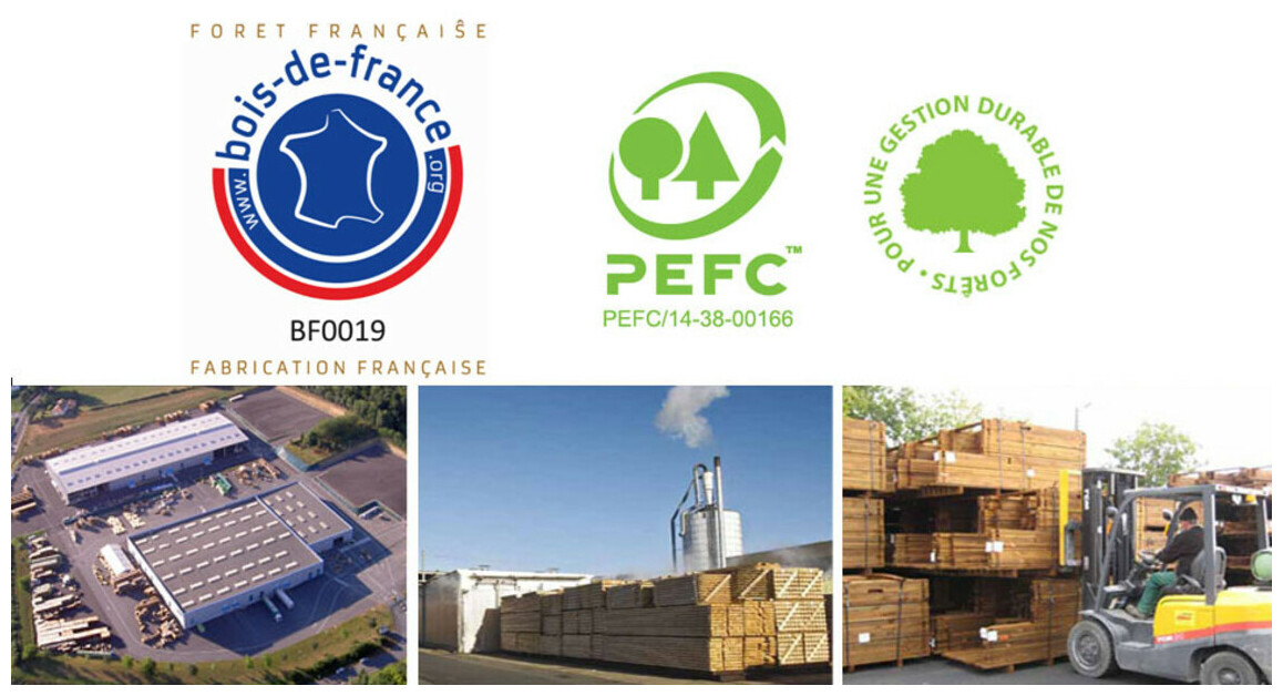 origine du bois de la piscine bois Woodfirst Original