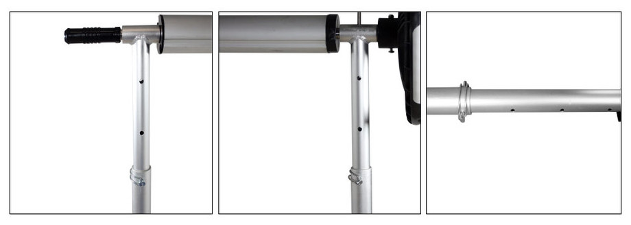 Enrouleur télescopique pour bâche à bulles - 4 et 5 m