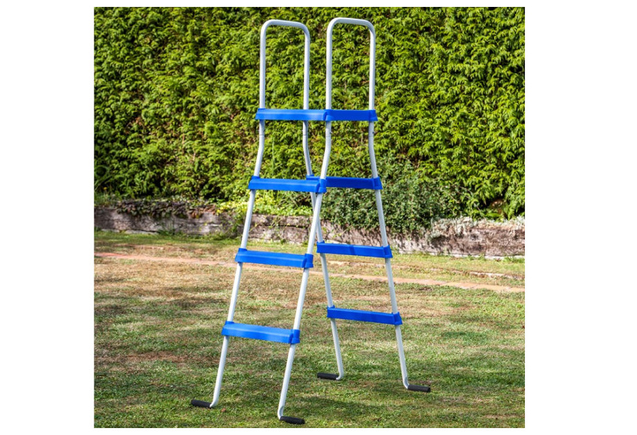 Echelle pour piscine hors-sol Gré hauteur 133 cm avec plateforme