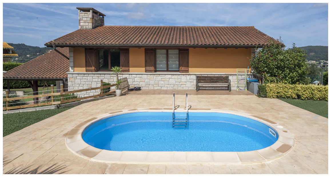 piscine enterrée Sumatra gré en situation