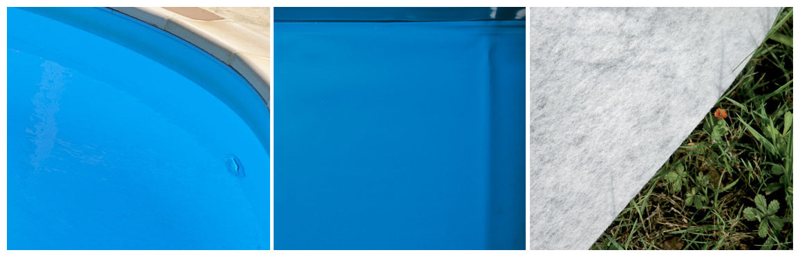 liner pour piscine en acier enterrée par gré