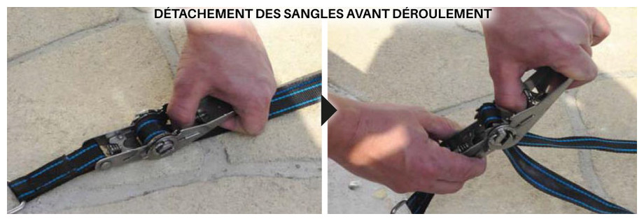 Bâche à barres toutes saisons Pool Barres