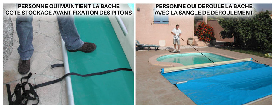 Bâche à barres toutes saisons Pool Barres