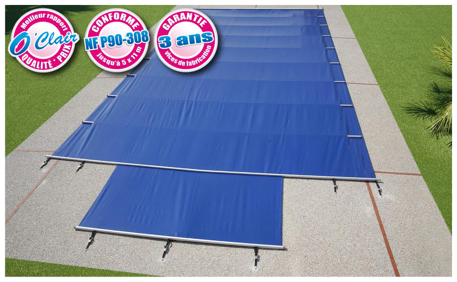 bâcheà barres toutes saisons Pool Barres