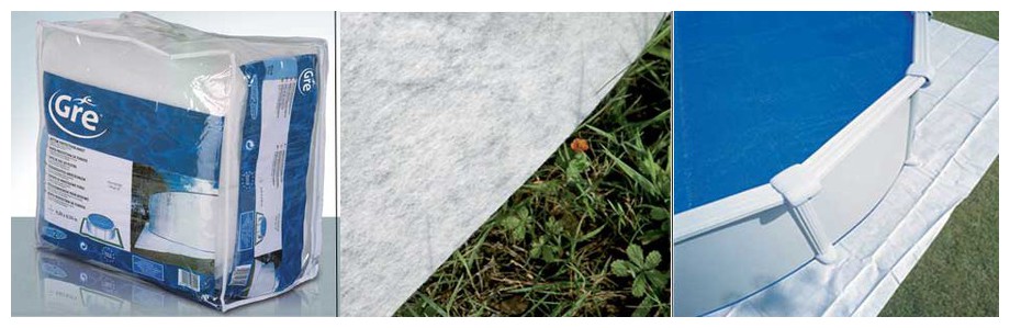 tapis de sol de piscine Gré en situation