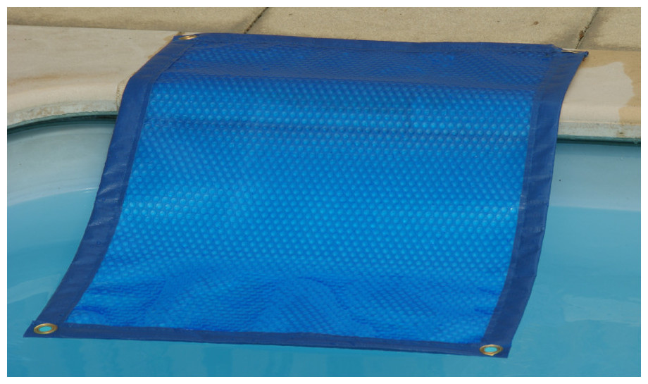 Bâche à bulles standard prédécoupée 400µ bleu 