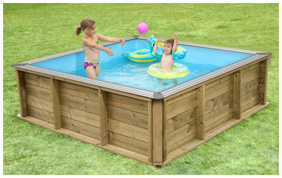 piscine bois Pistoche  pour enfants en situation