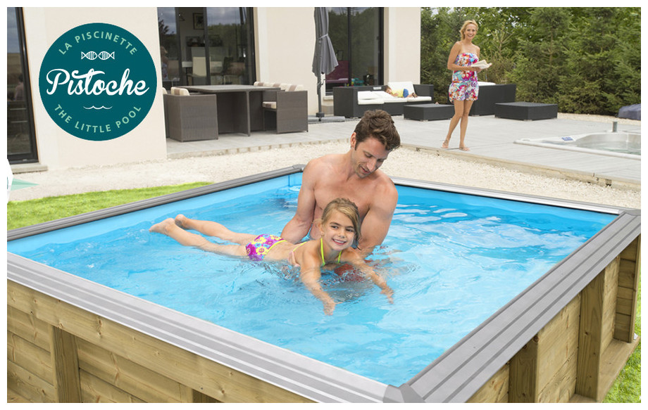 piscine bois pistoche en situation