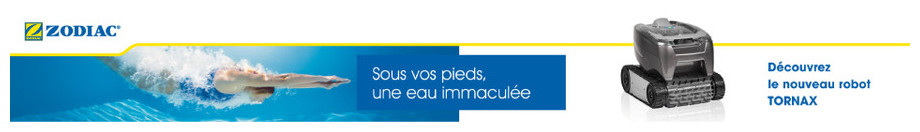 Robot de piscine TornaX OT3200 par Zodiac - La légèreté au service d'une piscine cristalline !