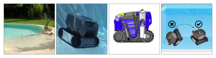 Robot de piscine TornaX OT 3200 par Zodiac - 4 systèmes de sécurité pour un fonctionnement optimal !