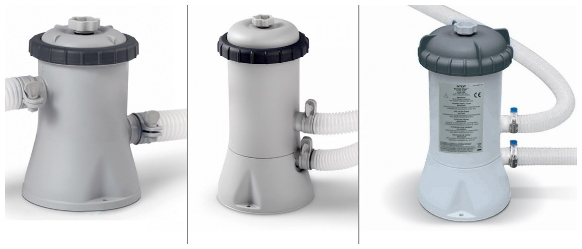 épurateur à cartouche Intex pour piscine hors sol Krystal Clear 