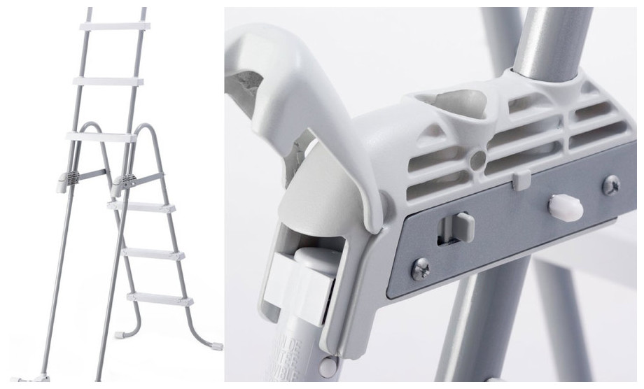 Echelle pour piscine hors-sol Intex hauteur 107 cm