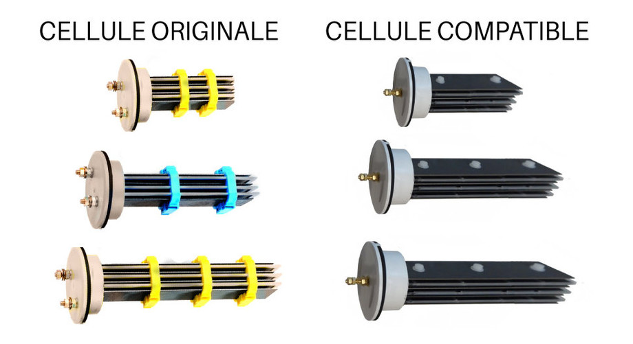Cellule d'électrolyse compatible avec les électrolyseurs Pacific Sel® 