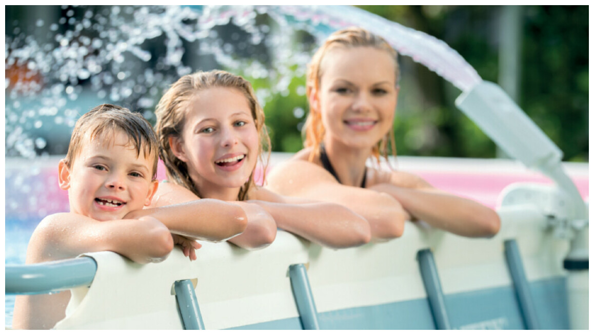 Piscine hors sol Prism Frame rectangle 4.00 x 2.00 x 1.00 m