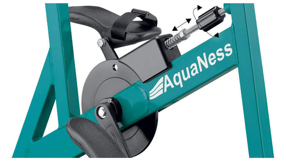 Vélo de piscine Aquaness Aquabike V2 - réglage manuel à molette