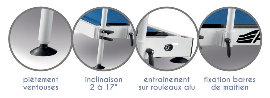 Tapis de marche aquatique Aquaness T1 - details