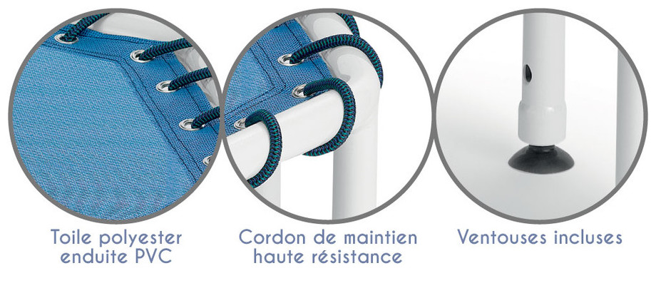 Trampoline Aquaness TR1 pour piscine - zoom détails