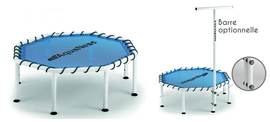 Trampoline Aquaness TR1 pour piscine - barre en option (non fournie)