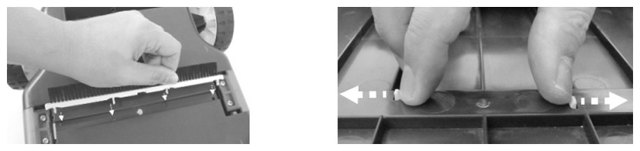 installation de la brosse du robot ekleen kokido