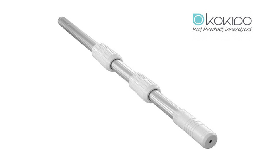 perche télescopique argent kokido en situation