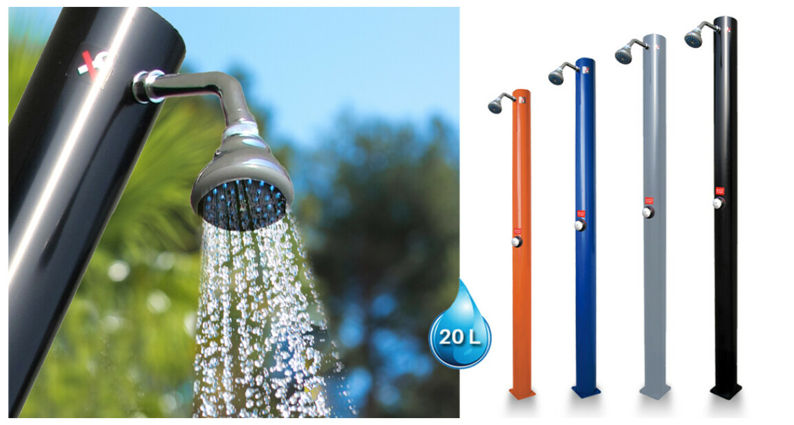 Douches solaires PVC