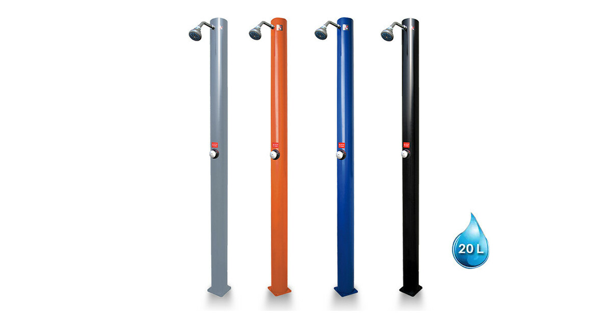 coloris Douches solaires PVC