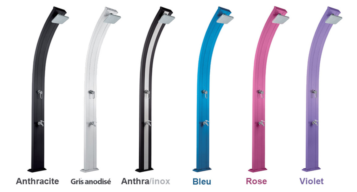 coloris de la douche extérieur so spring formidra