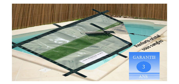 bache piscine - waki plus safe opaque