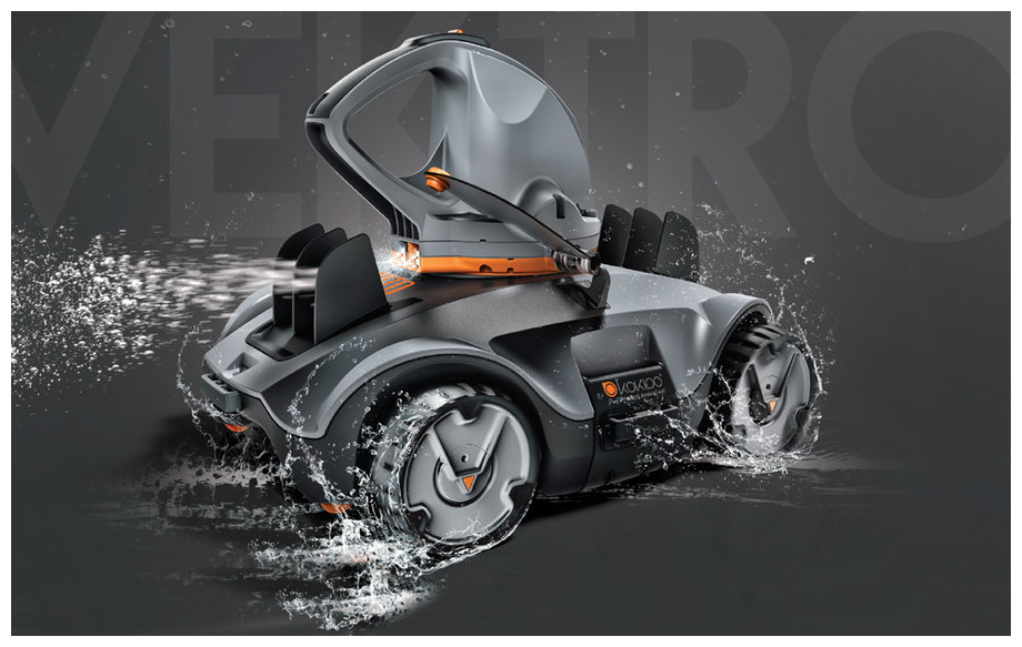 robot piscine sans fil Vektro Auto descriptif