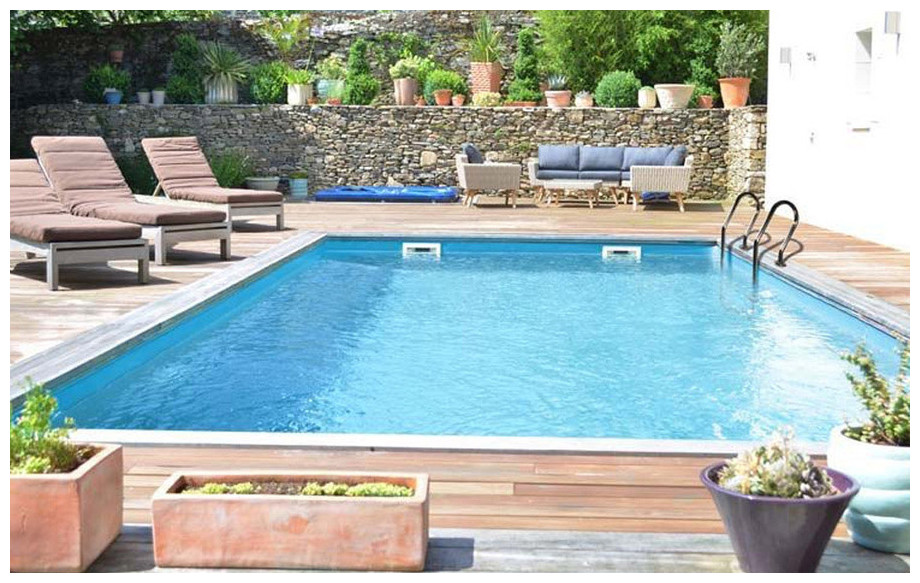 piscine bois sunbay mint en situation 