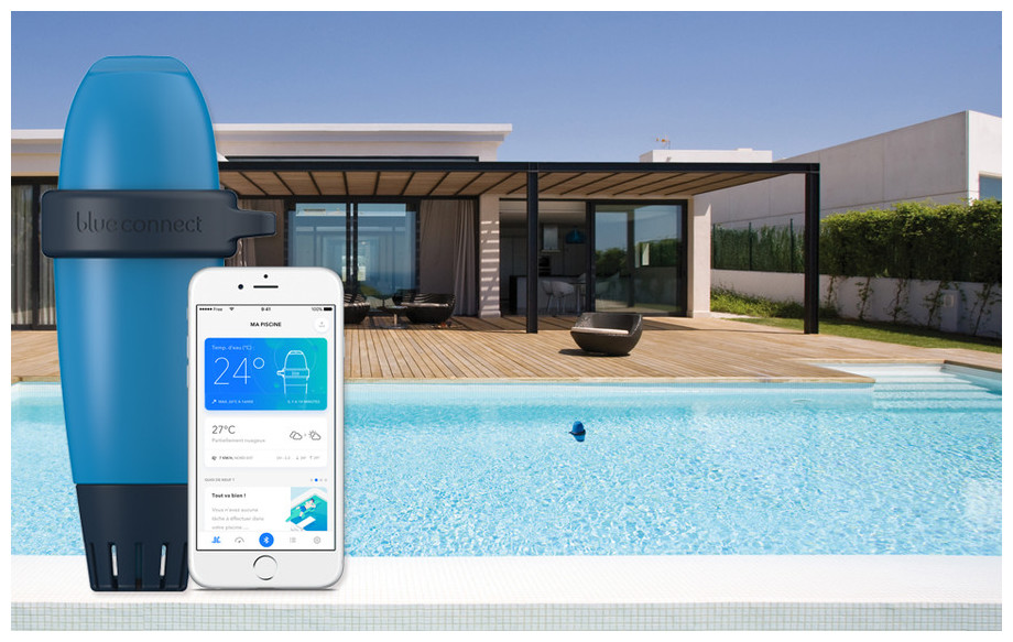 analyseur connecté  eau de piscine Blue connect plus